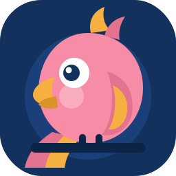 Ploy the parrot, the EnglishTeacher.com mark